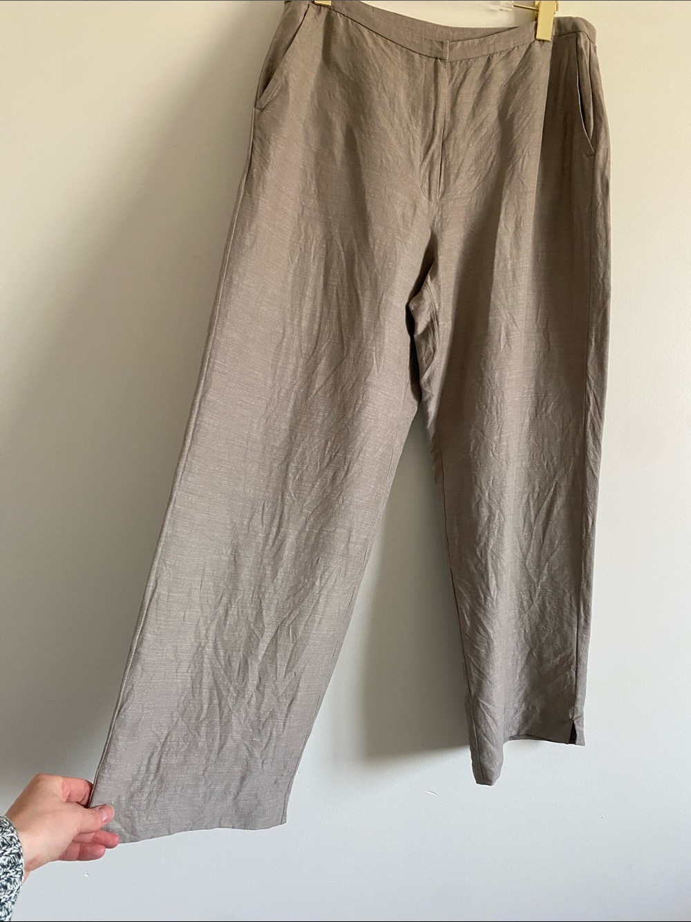 Eileen F Silk & Linen Set 2pc - Picture 11 of 16